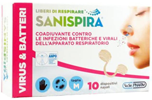 Sanispira virus &amp; batteri m10