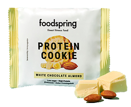 Protein cookie cioccolato bianco e mandorla 50 g