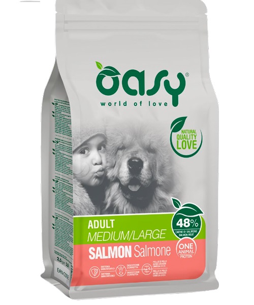 Oasy Cane Oap Adulto Medium amp Large Salmone 12 Kg New Pack