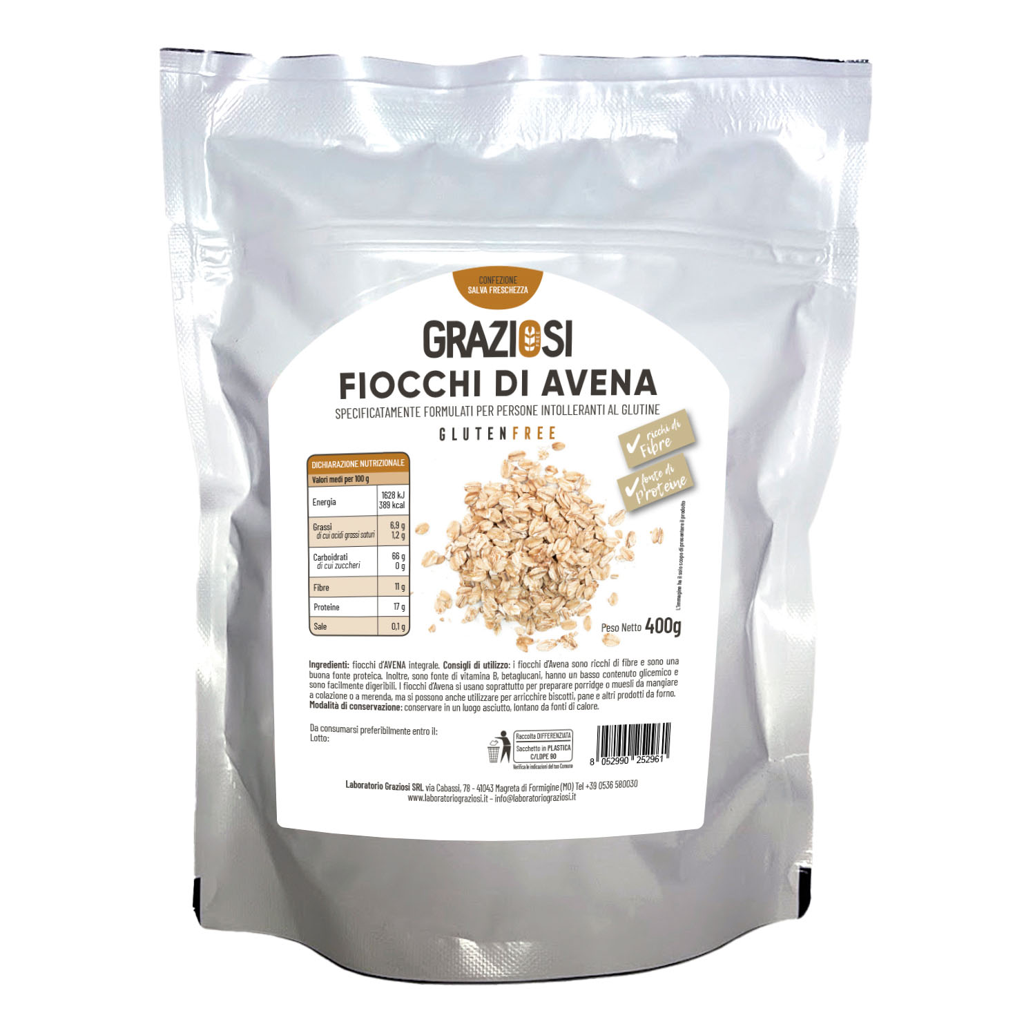 Fiocchi d'avena 400 g