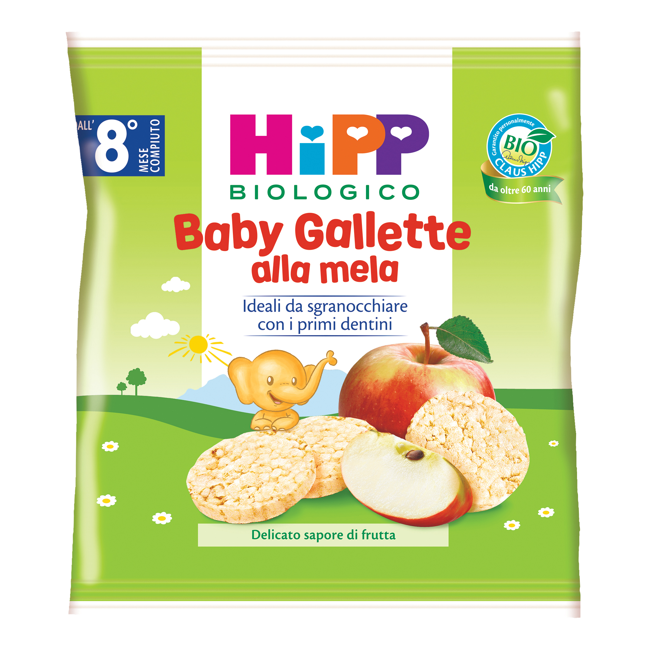 Hipp bio baby gallette di riso alla mela 30 g