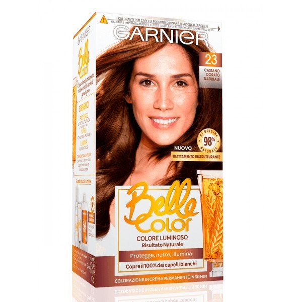 GARNIER - tinta per capelli colore permanente belle color 23 castano dorato naturale