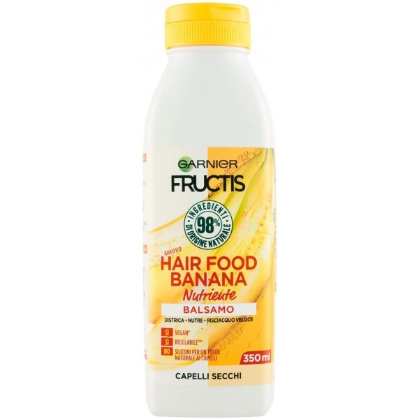 Fructis - Hair Food - Balsamo nutriente Banana 350 ml