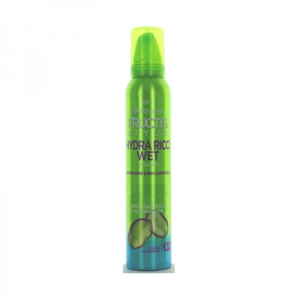 Fructis - Mousse wet shine ravviva ricci effetto bagnato