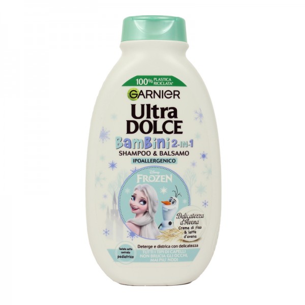 Garnier ultra dolce shampoo 2in1 delicatezza avena kids cute delicati 250 ml