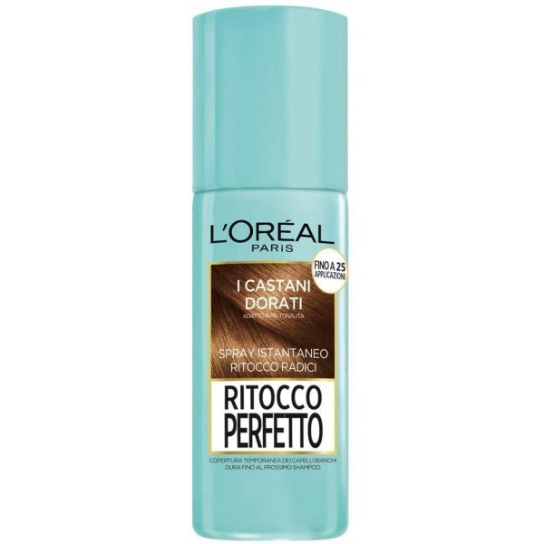L’Oreal Paris - I castani dorati Ritocco Perfetto - Spray Istantaneo per capelli castani dorati 75 ml