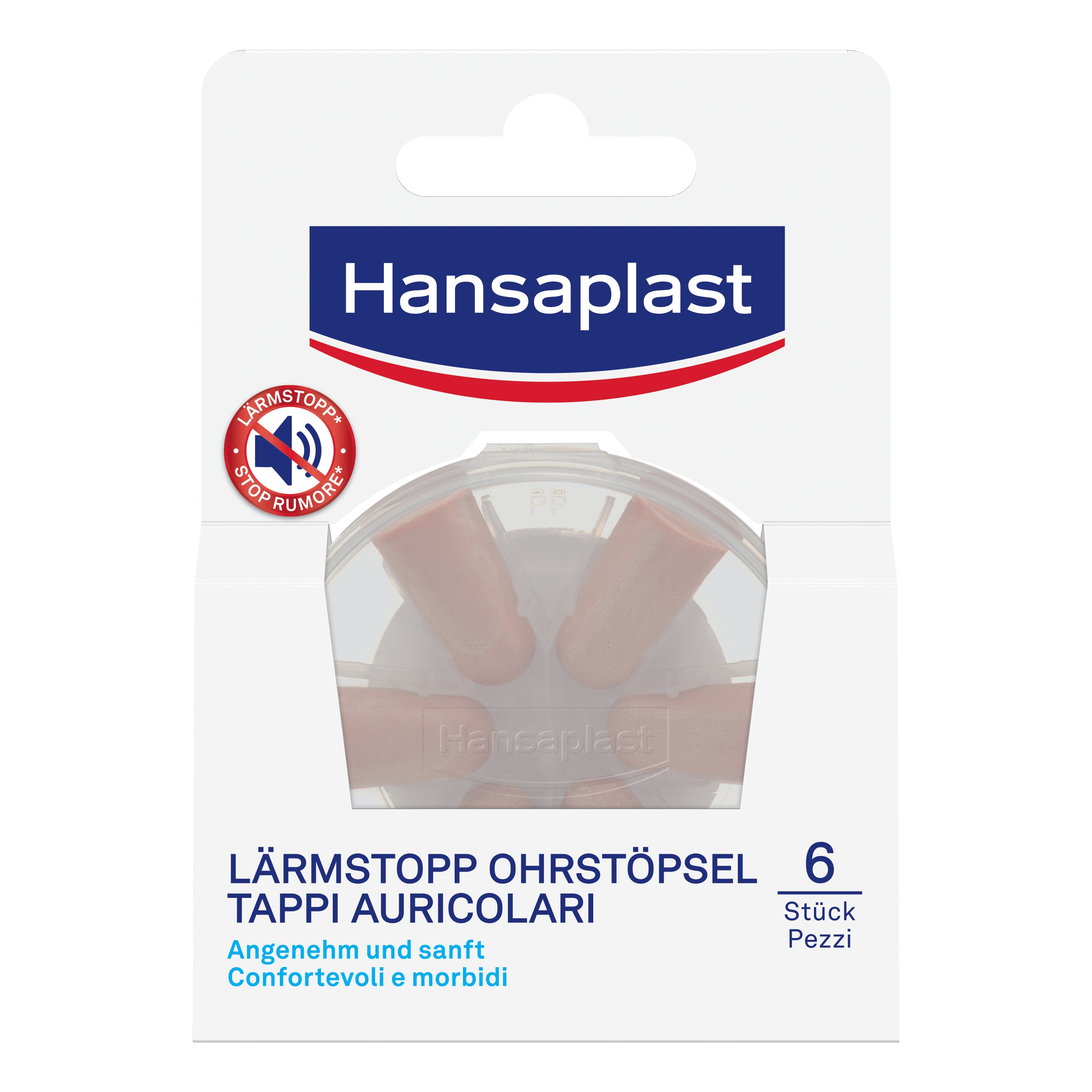 Hansaplast ear plugs 6 pezzi
