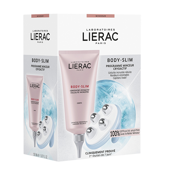 LIERAC BODY SLIM CONCENTRATO CRIOATTIVO 150 ML + MASSAGGIATORE