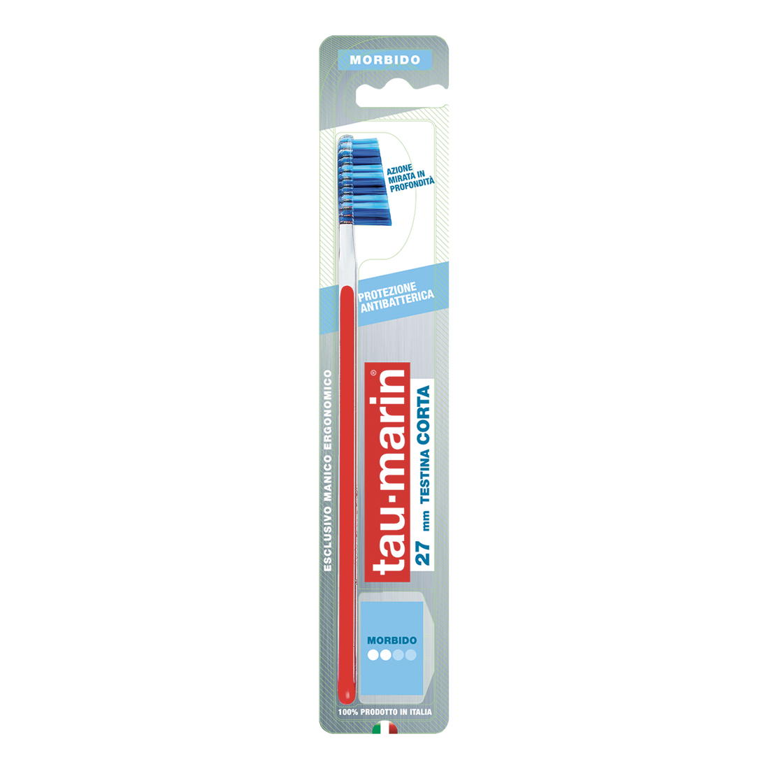 Taumarin spazzolino professional 27 morbido con antibatterico