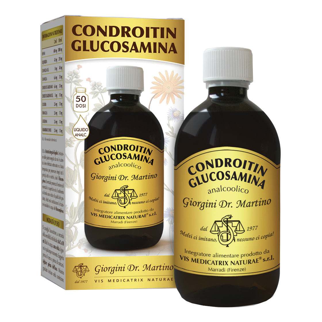 CONDROITIN GLUCOSAMINA ANALCOOLICO 500 ML
