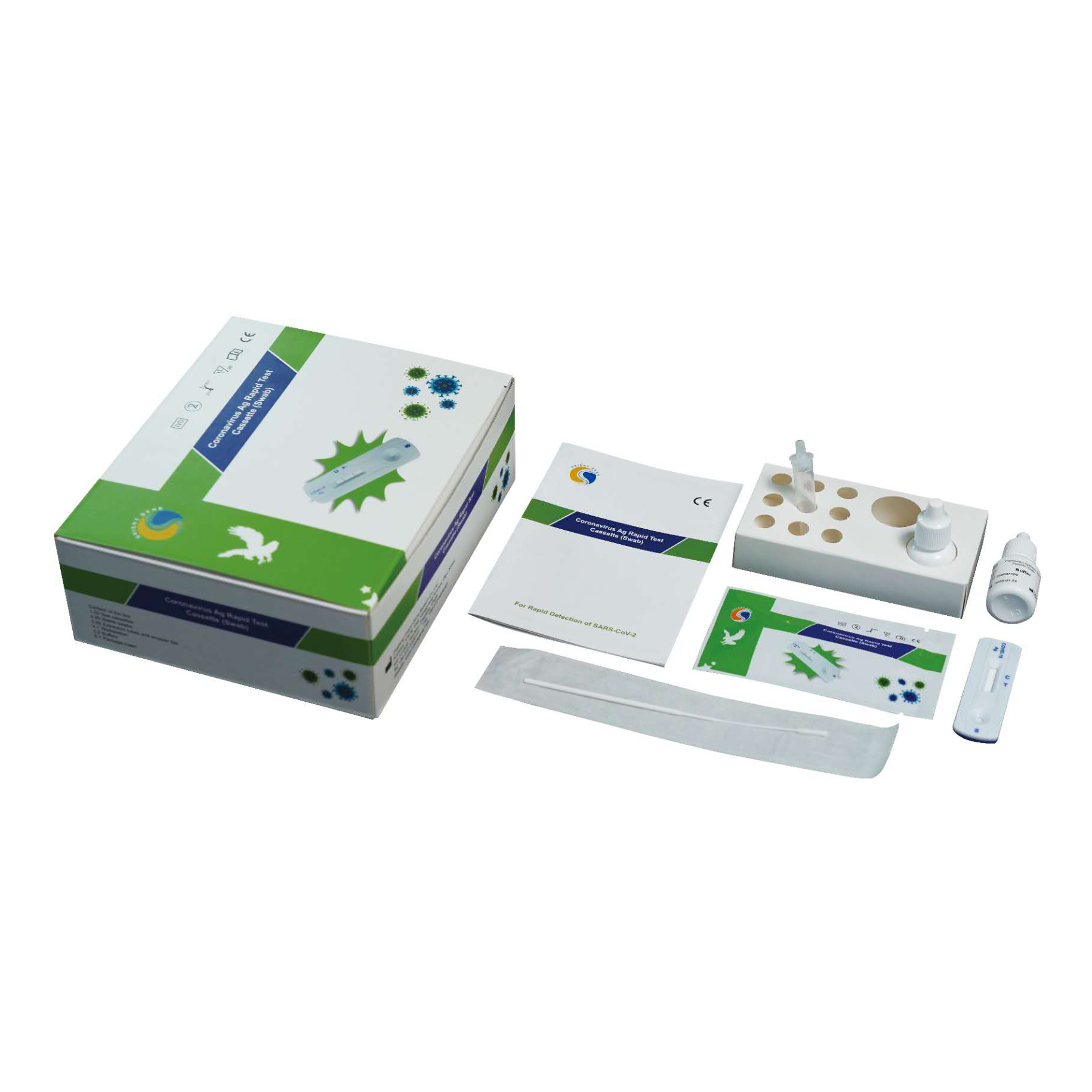 Test antigenico rapido covid-19 orient gene determinazione qualitativa antigeni sars-cov-2/influenza a+b in tamponi nasofaringei mediante immunocromatografia 20 pezzi