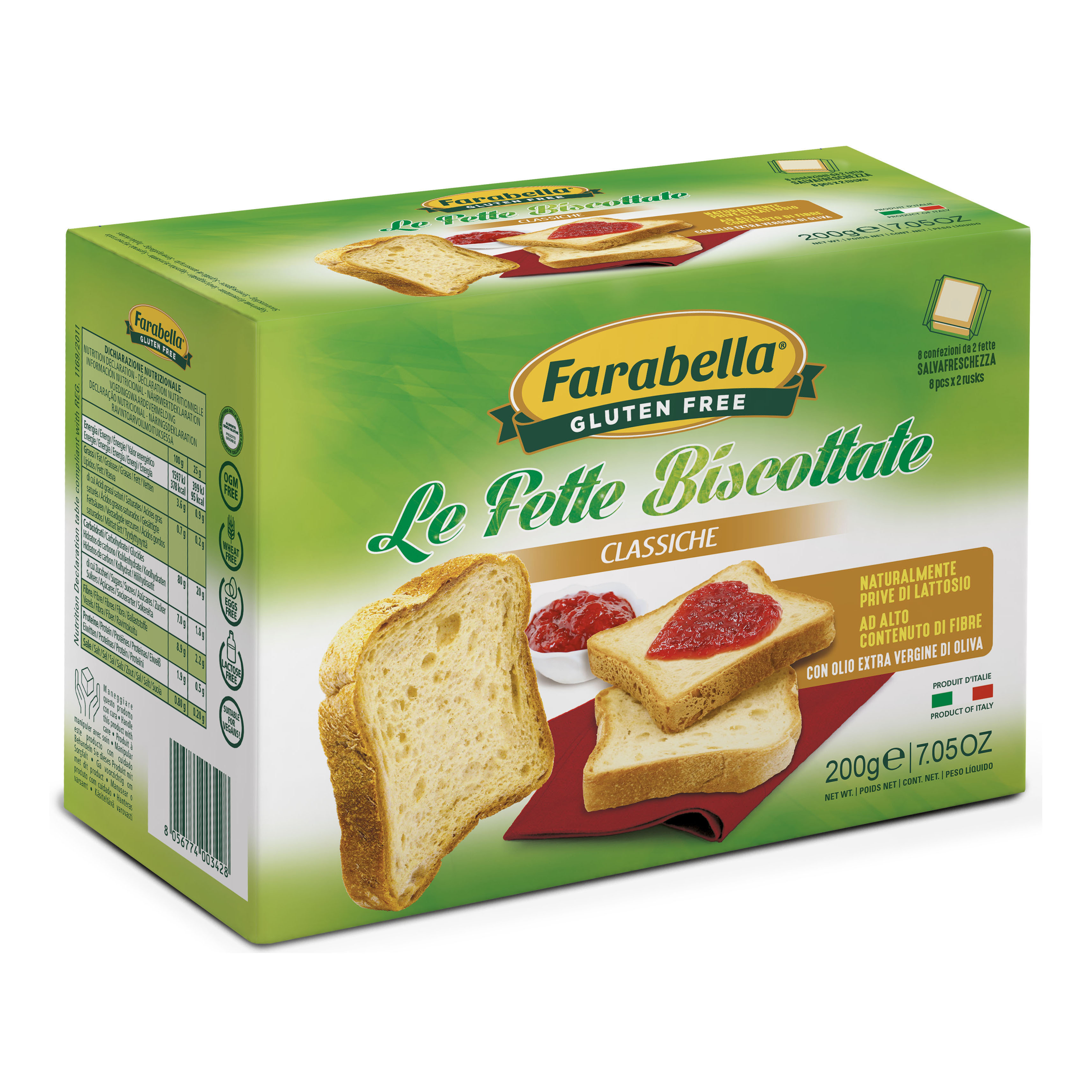 Farabella fette biscottate classiche 200 g