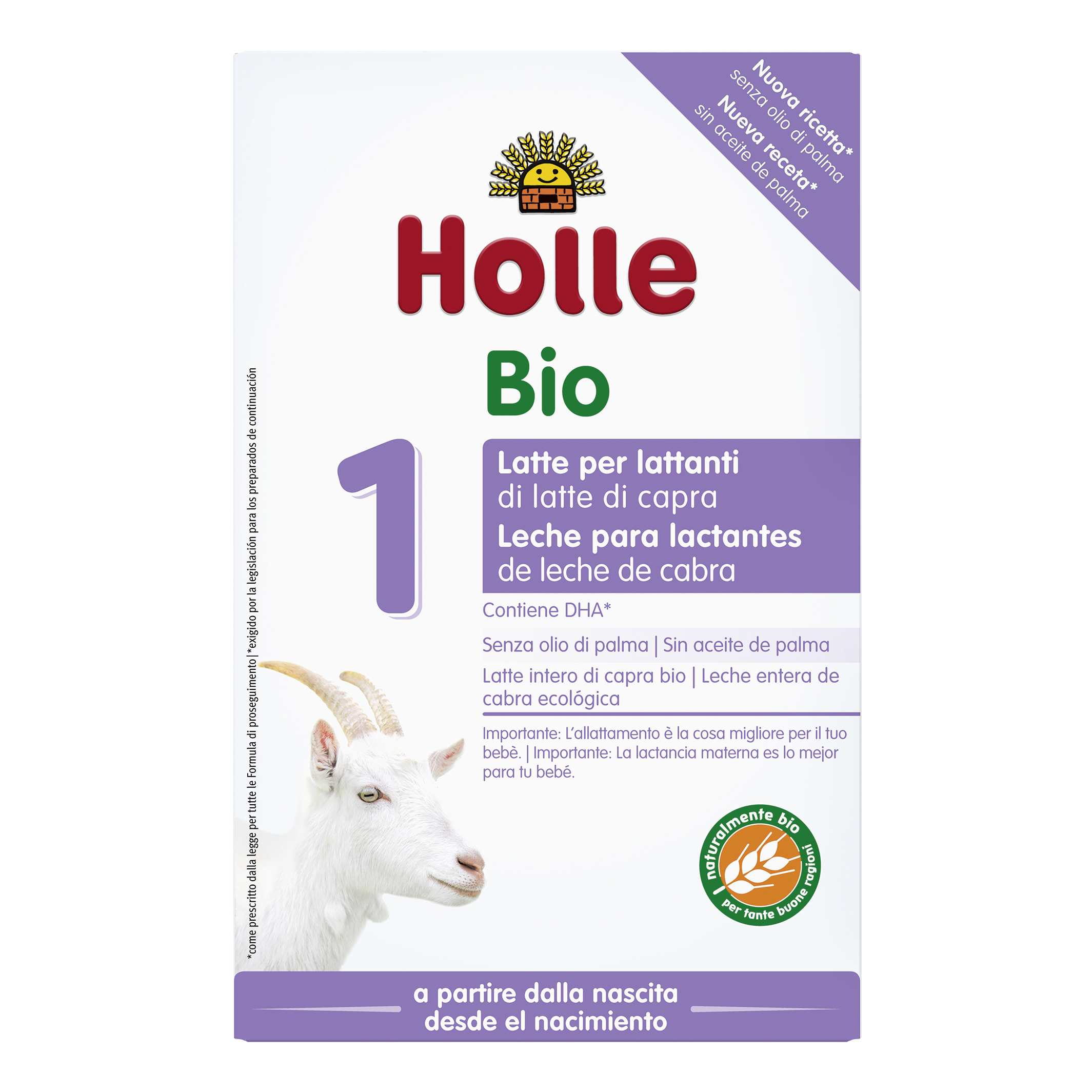Holle latte di capra per lattanti in polvere 1 400 g