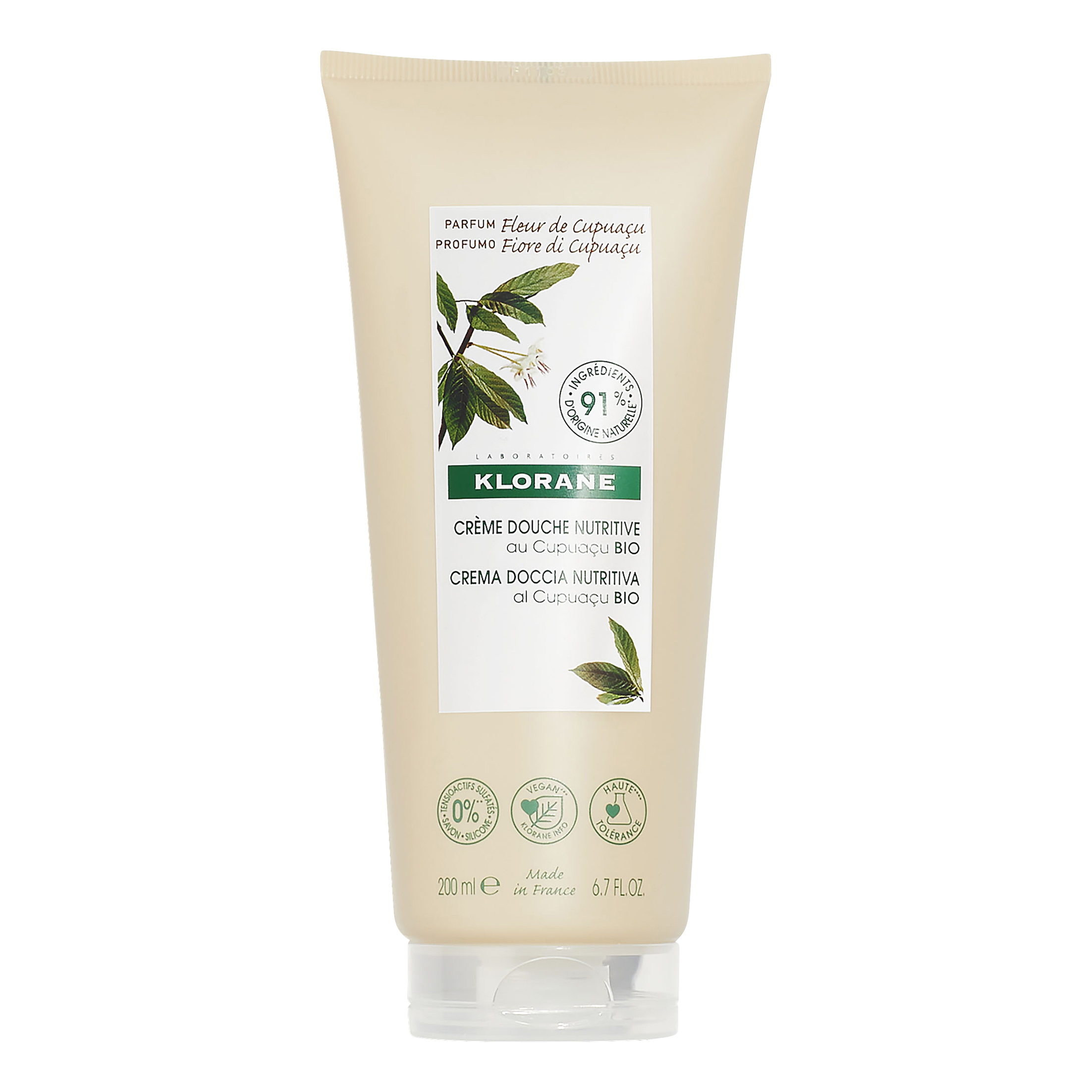 Klorane crema doccia fiore di cupuacu 200 ml