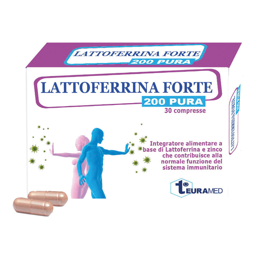 Lattoferrina forte 200 pura 30 capsule