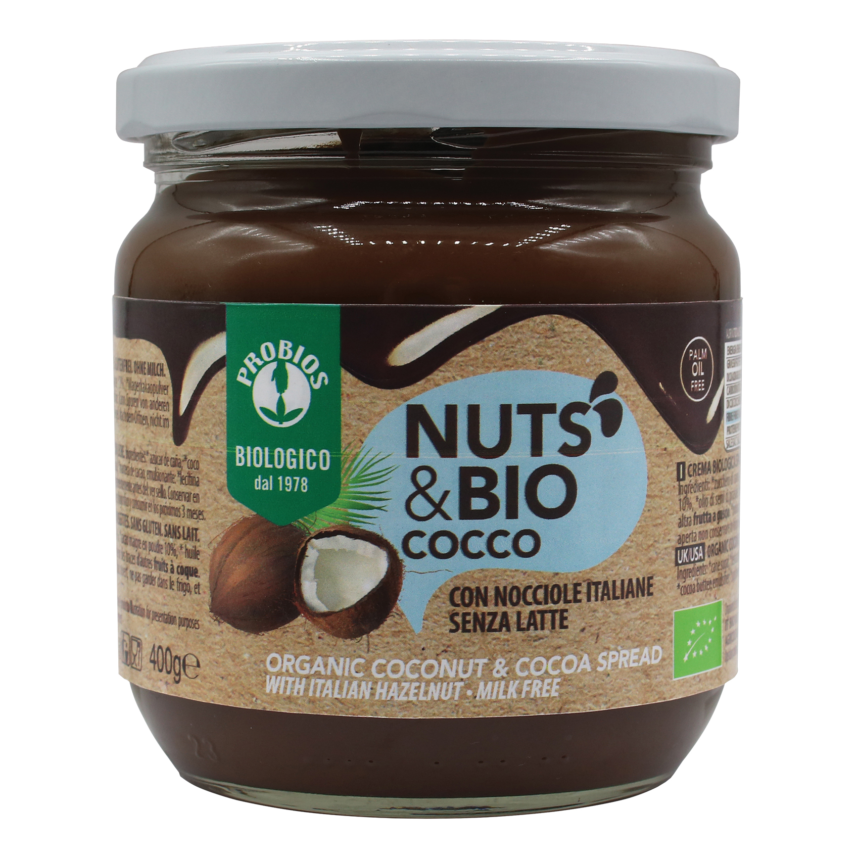 Probios nuts &amp; bio cocco 400 g