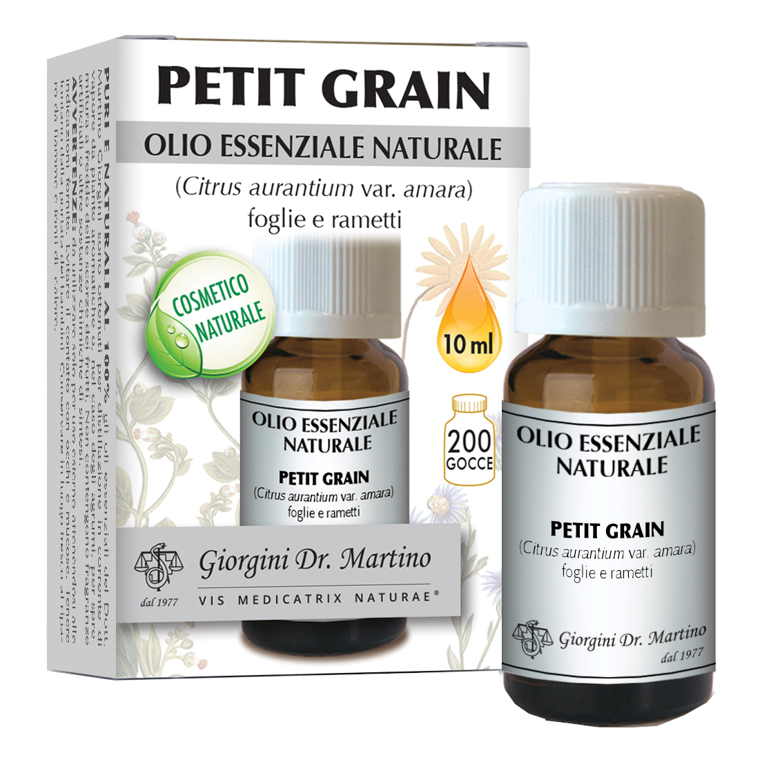 Petit grain olio essenziale naturale 10 ml