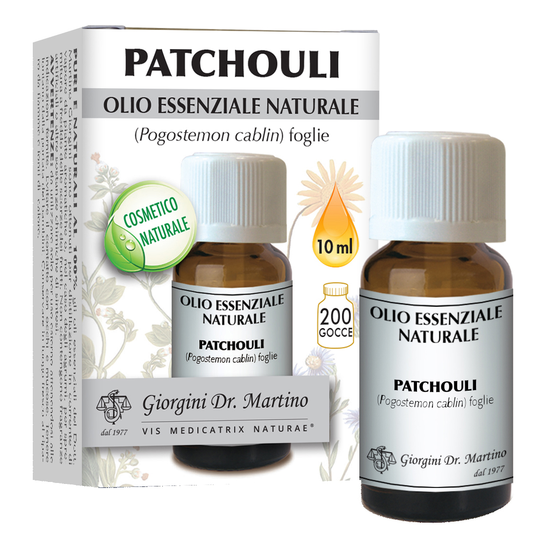 Patchouli olio essenziale naturale