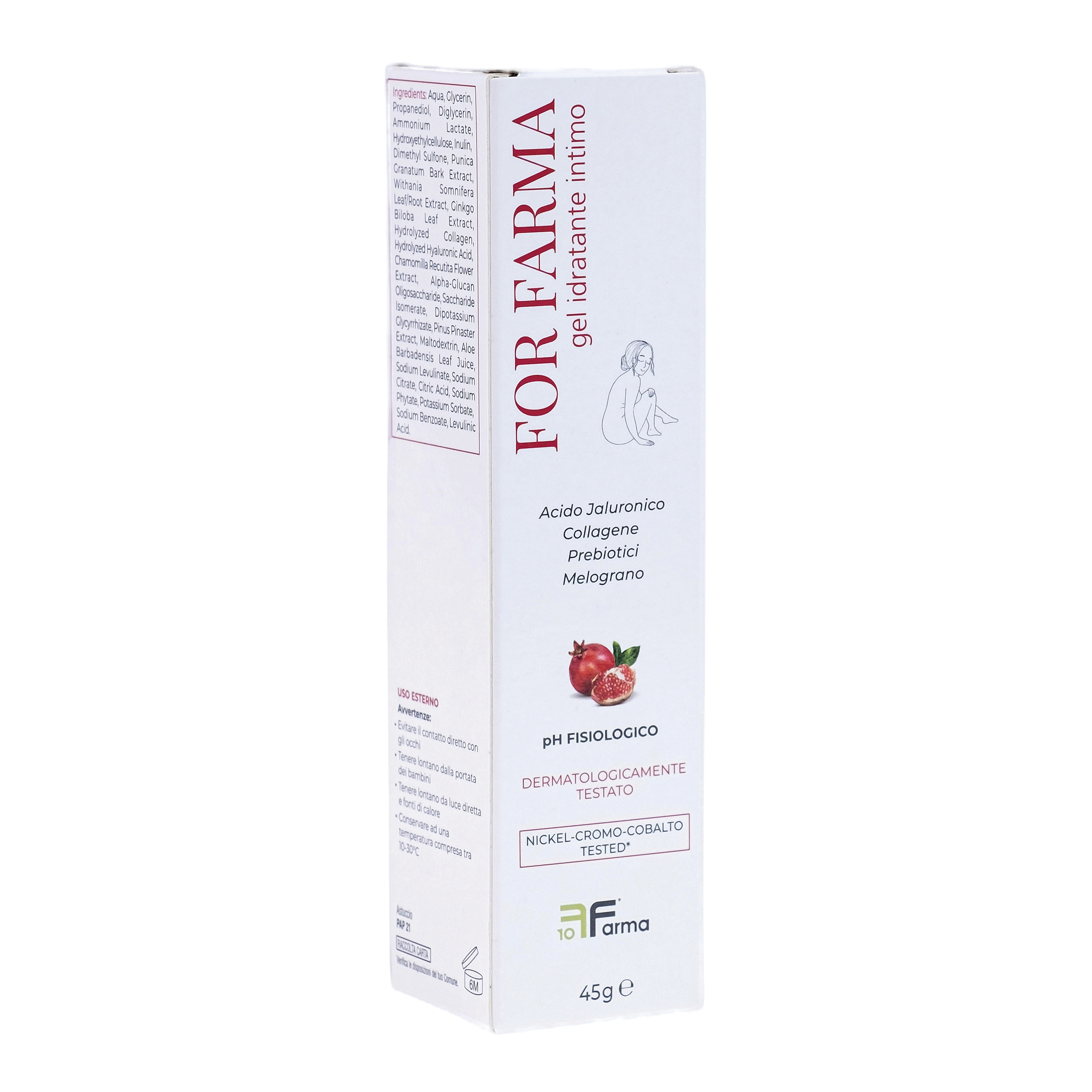 For farma gel idratante intimo 45 g