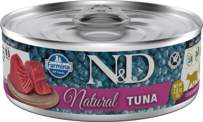N&amp;d cat natural tuna 80 g