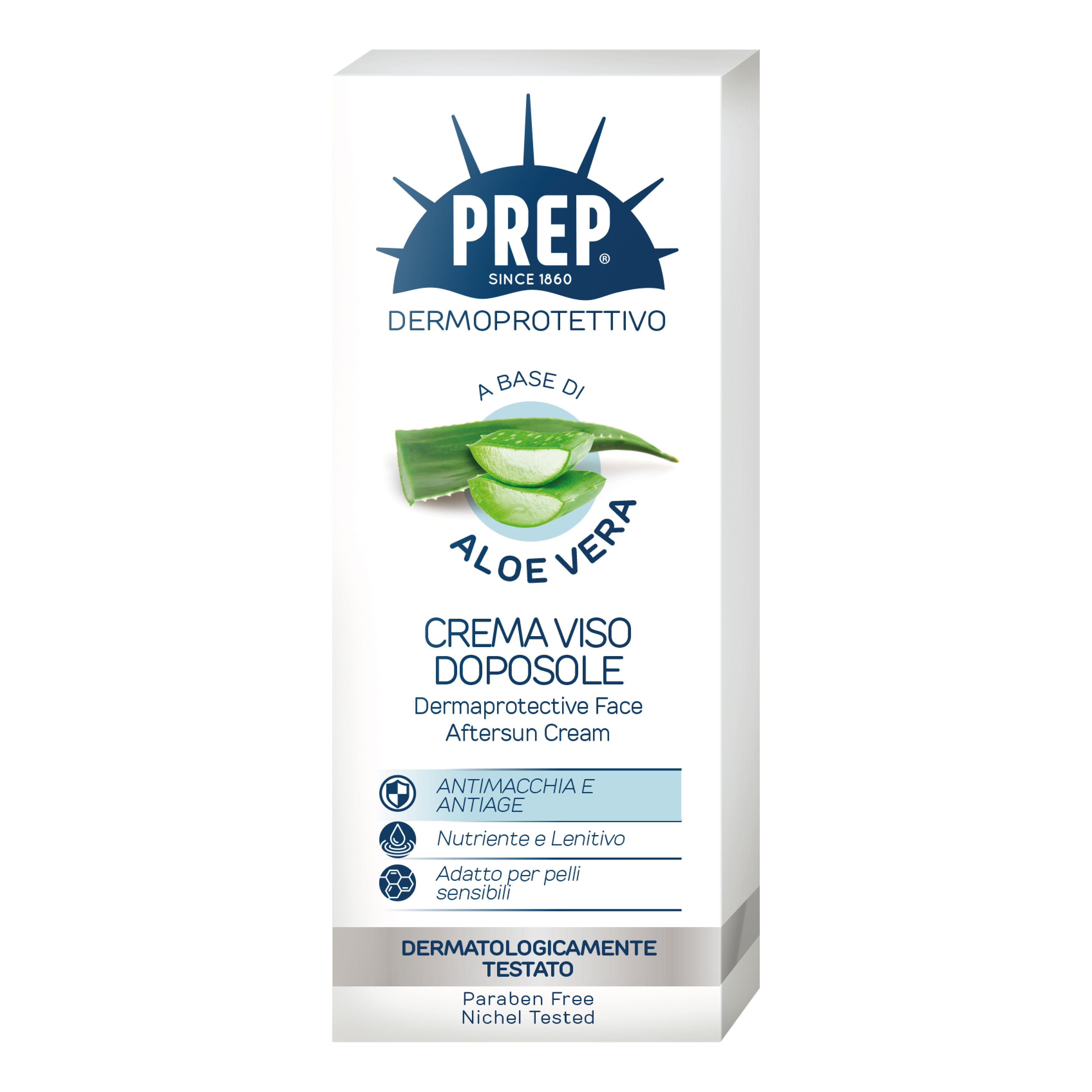 Prep Crema Viso Doposole Idratazione E Sollievo Post Esposizione Solare 50Ml - Immagine 7