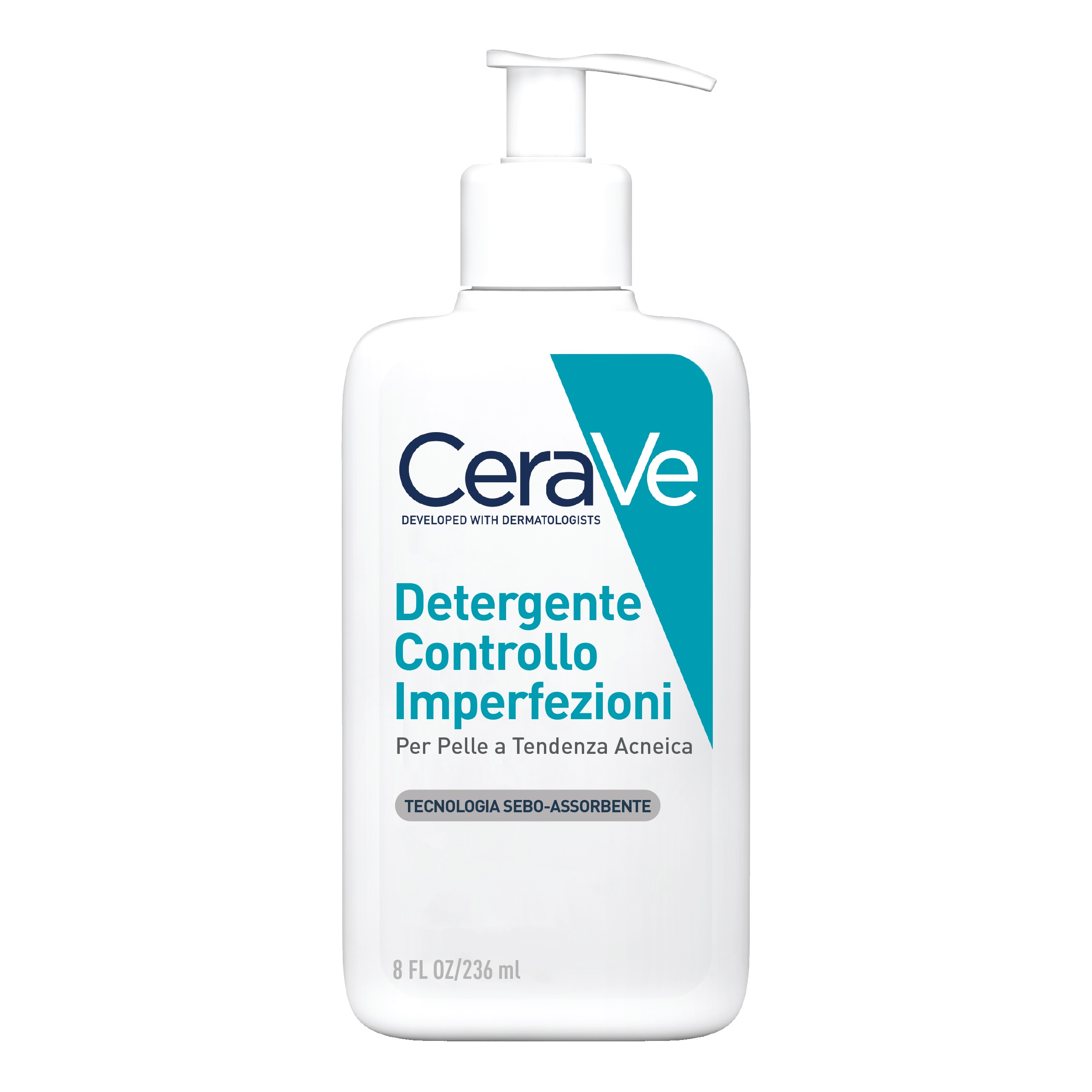 Cerave Acne Purifying Foam Gel Cleanser 236 ml Detergente Schiumoge...