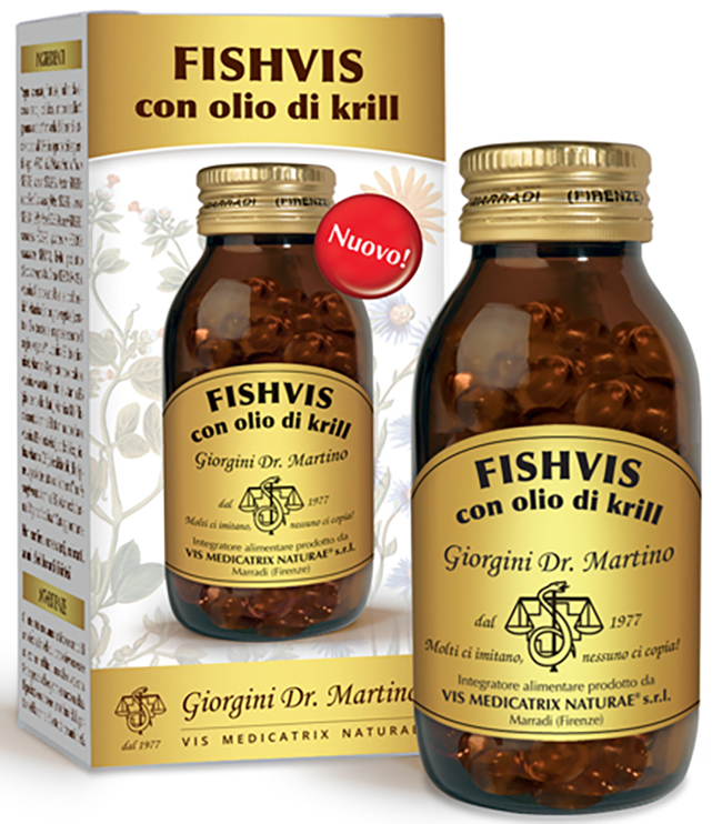 Fishvis olio krill 100 softgel