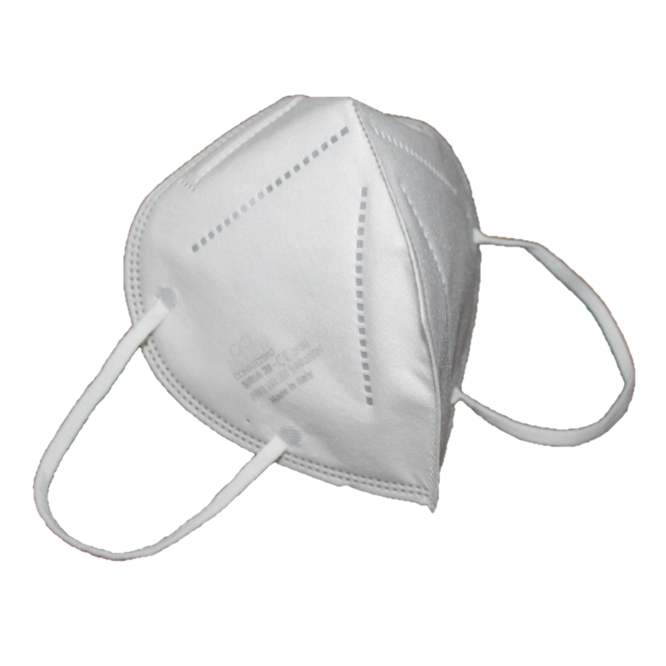 Siria 20 semimaschera filtrante antipolvere ffp2 nr bianca