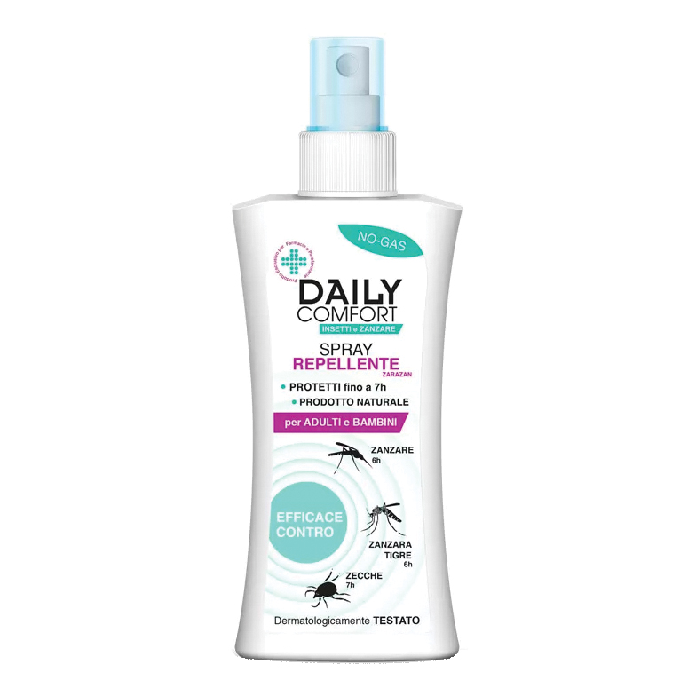 Daily comfort antizanzare spray repellente no-gas 100 ml