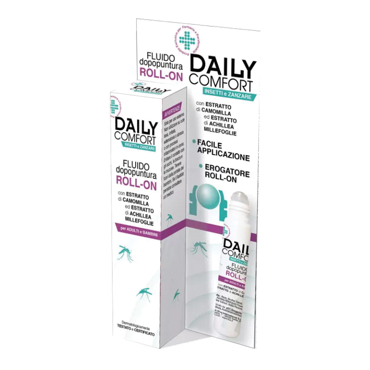 Daily comfort antizanzare dopopuntura roll-on 10 ml