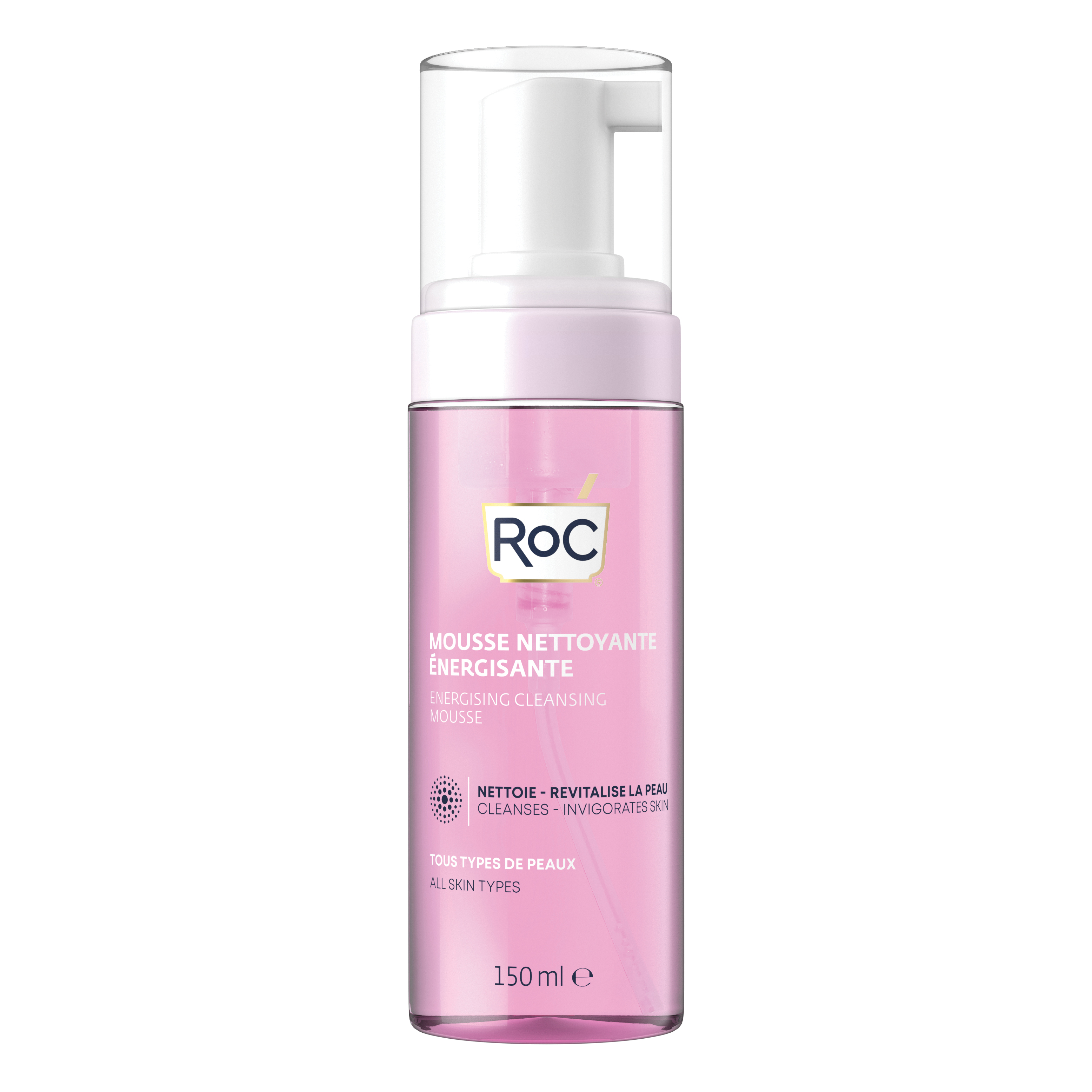 Roc mousse detergente energizzante 150 ml