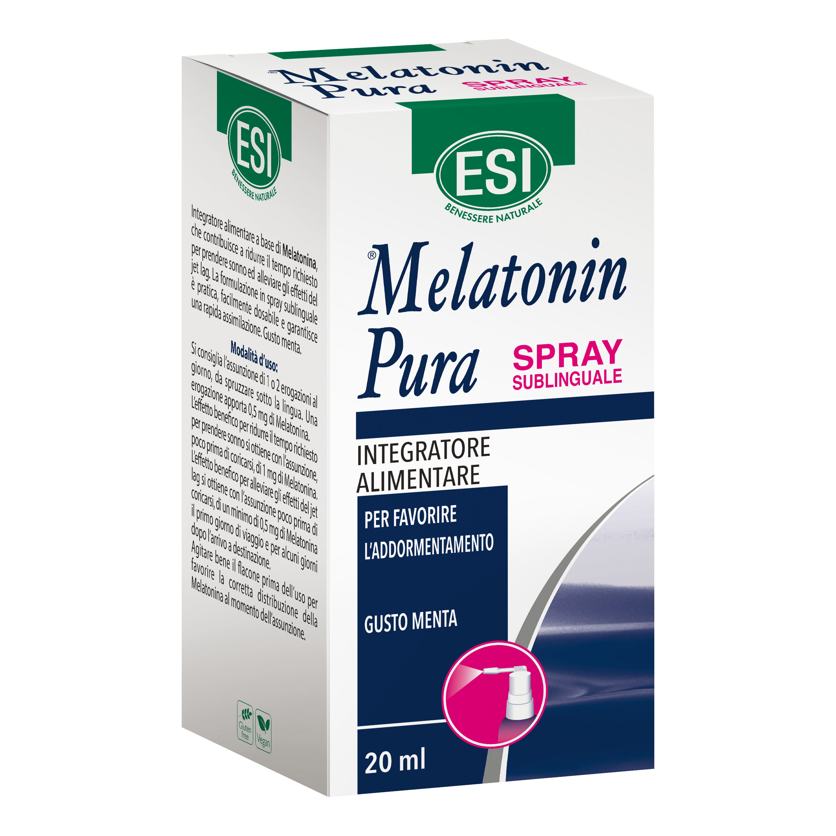 Esi melatonin pura spray 20 ml