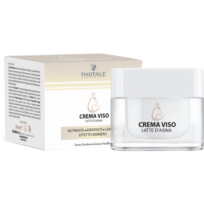 Thotale crema viso latte asina