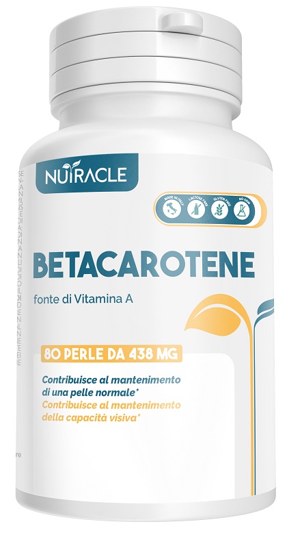 My Lab Nutrition Integratore Nutracle Betacarotene Per Pelle E Vista, 80 Perle - Immagine 4