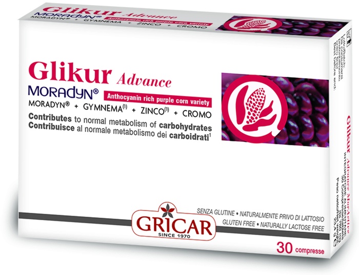 Glikur advance moradyn 30 compresse
