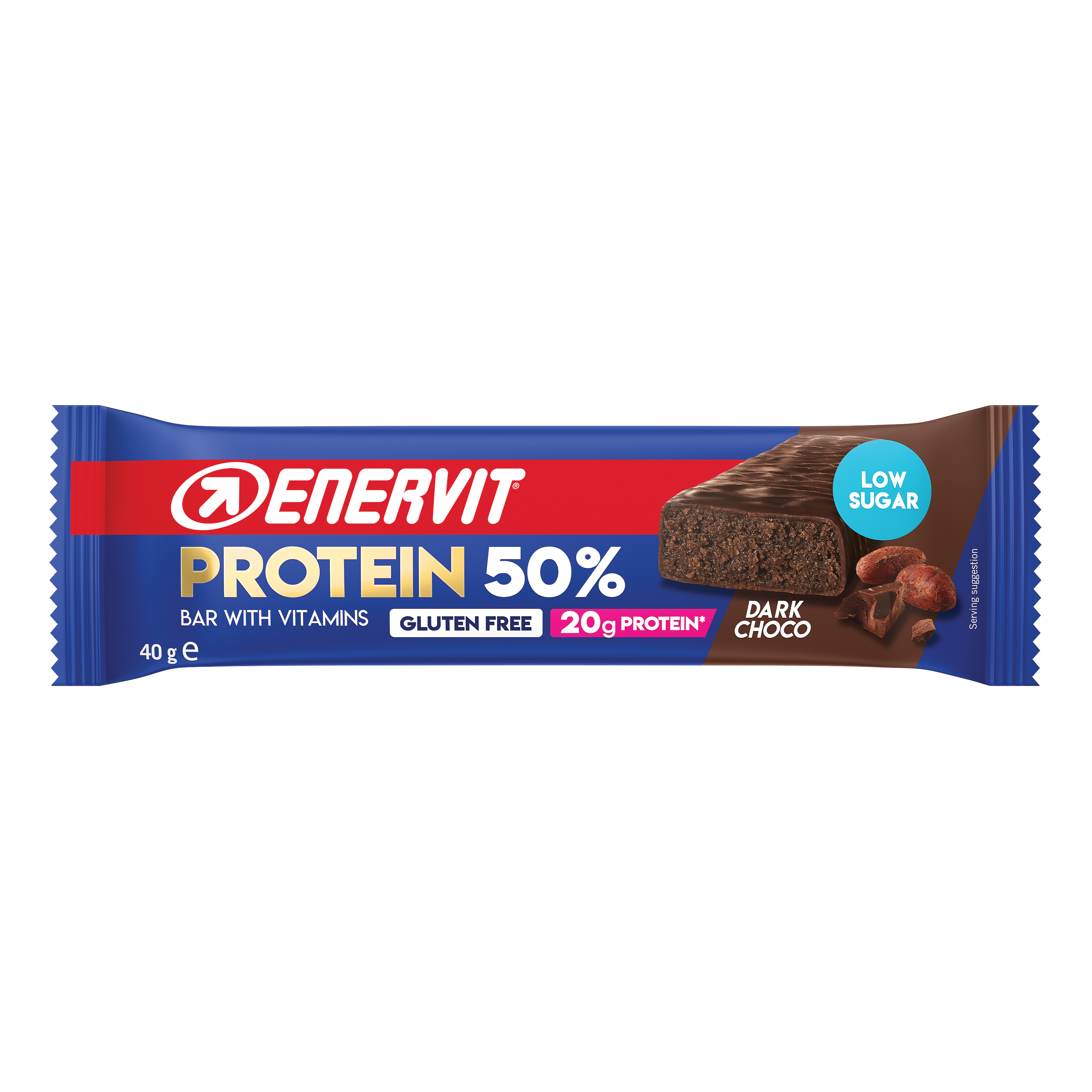 Enervit sport protein bar 50% barretta dark chocolate 40 g
