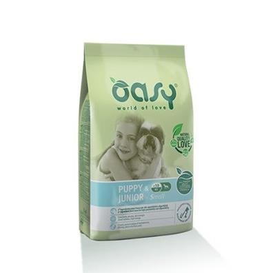 Oasy Cane Lifestage Puppy&amp;Junior Small Pollo 3 Kg New Pack