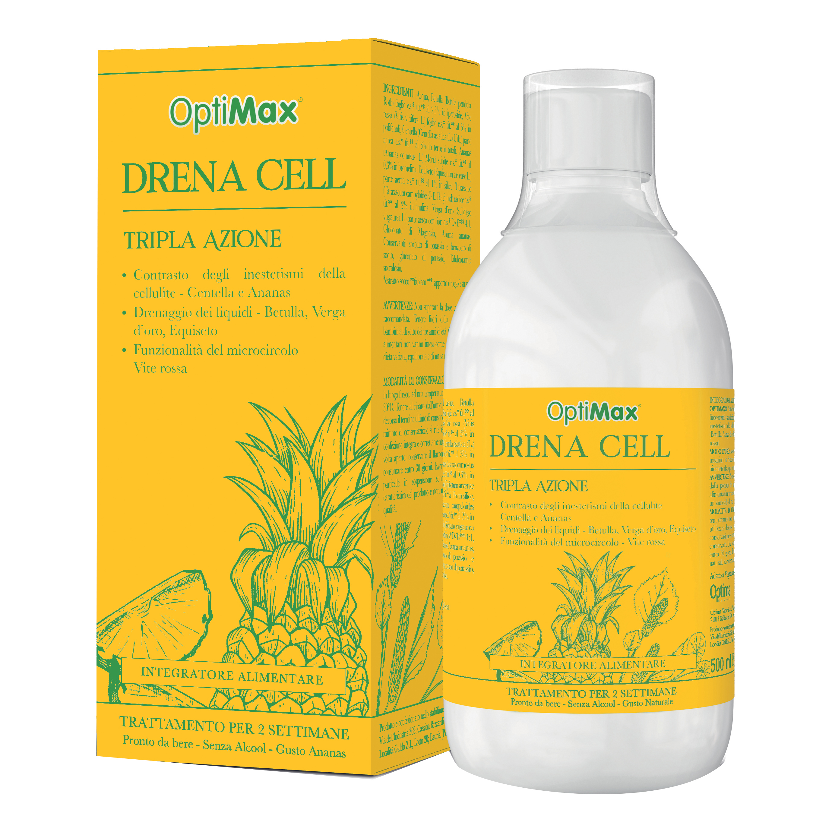 Optimax drena cell 500 ml