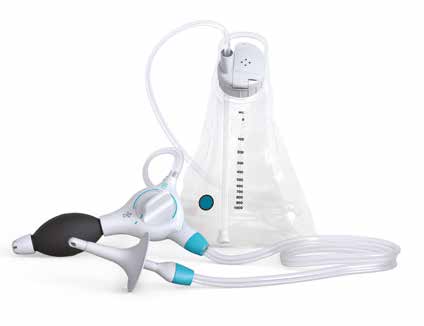 Kit completo irrigazione intestinale peristeen plus catetere a cono 2 pezzi + 1 sacca + 1 paio laccetti + 1 unita' di controllo