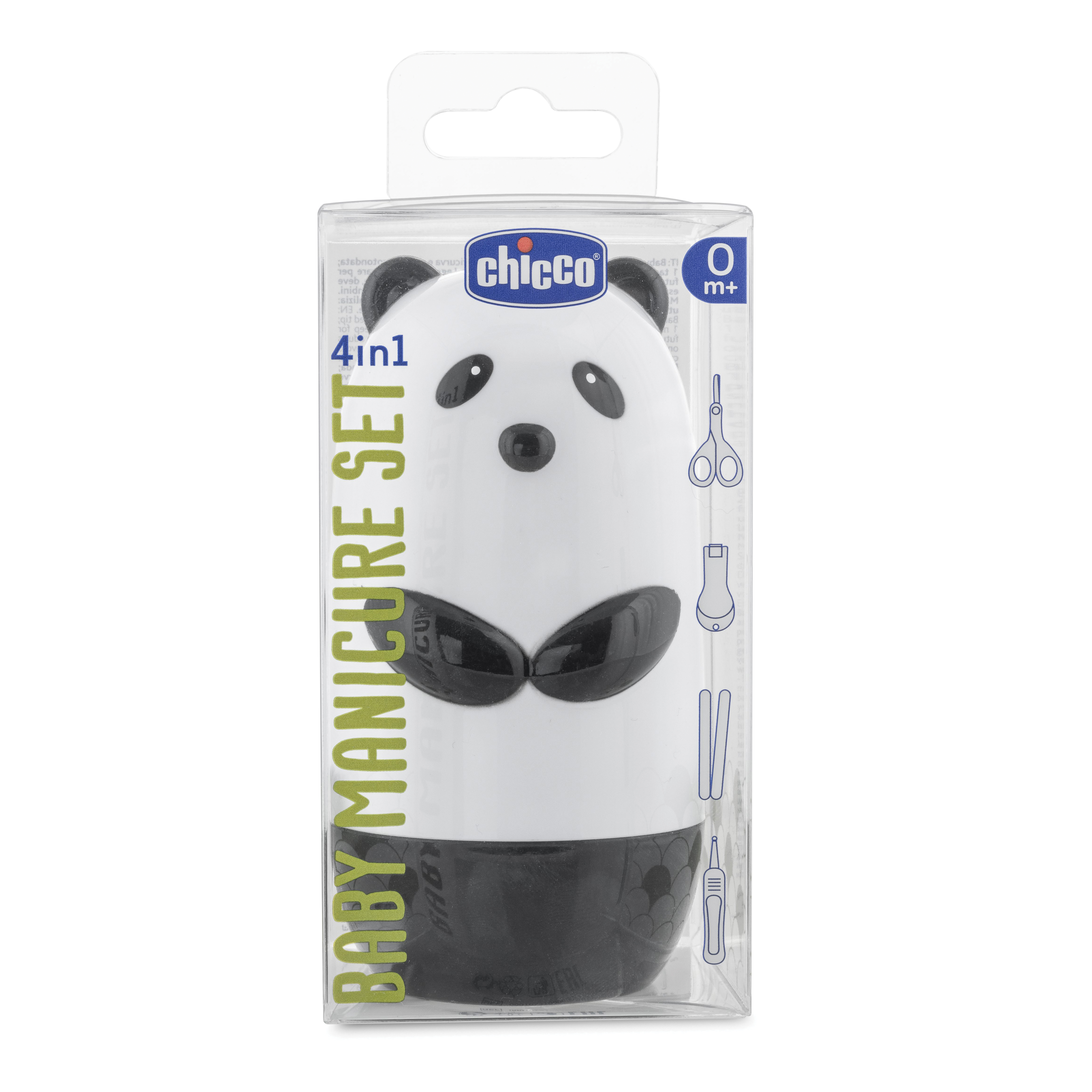 Chicco set mani rigido panda