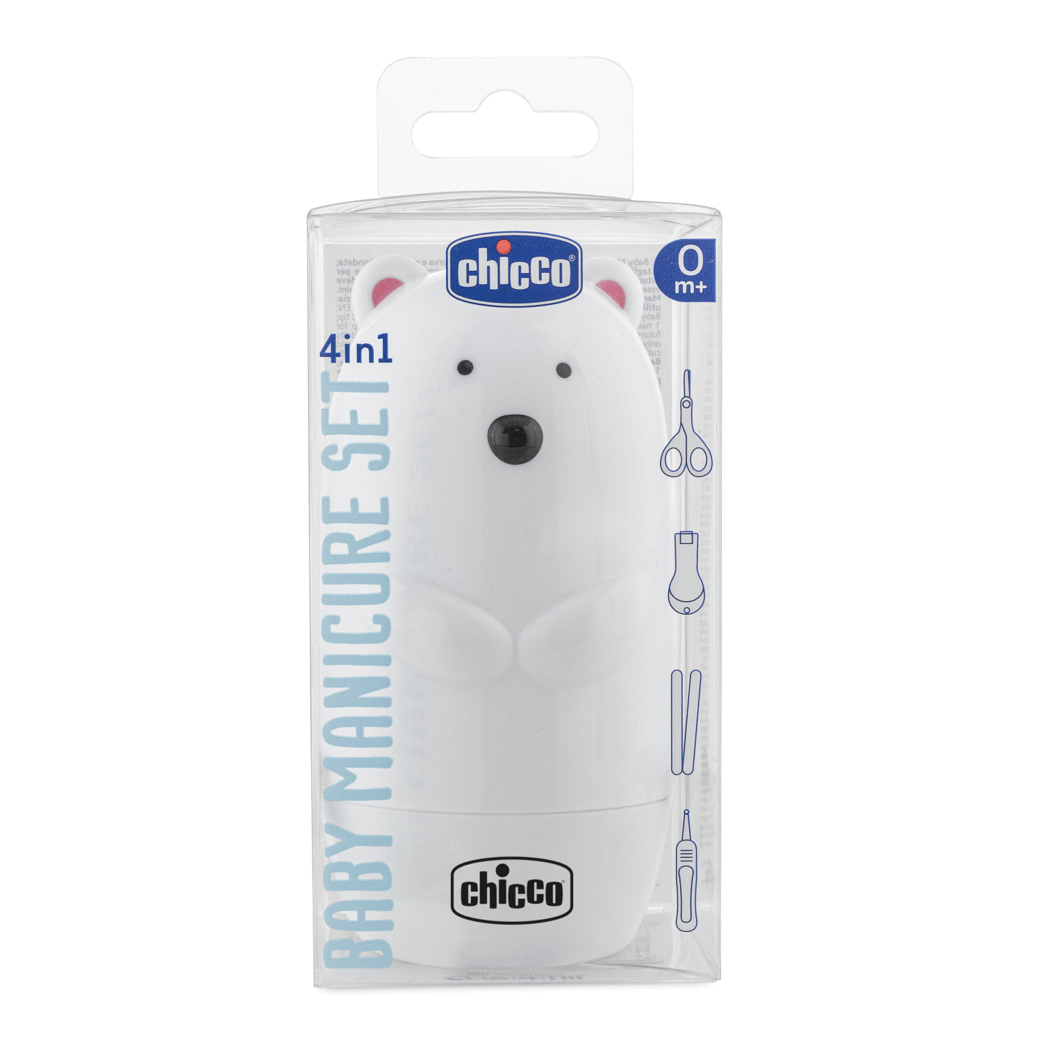 Chicco set mani rigido orso polare