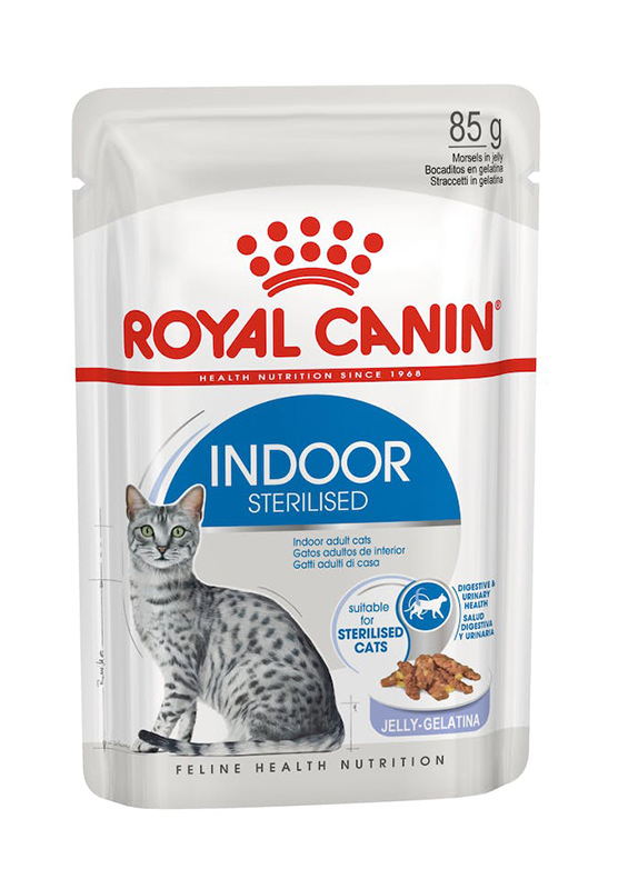 Royal Canin Gatto Indoor Sterilised Busta In Jelly 85 Gr