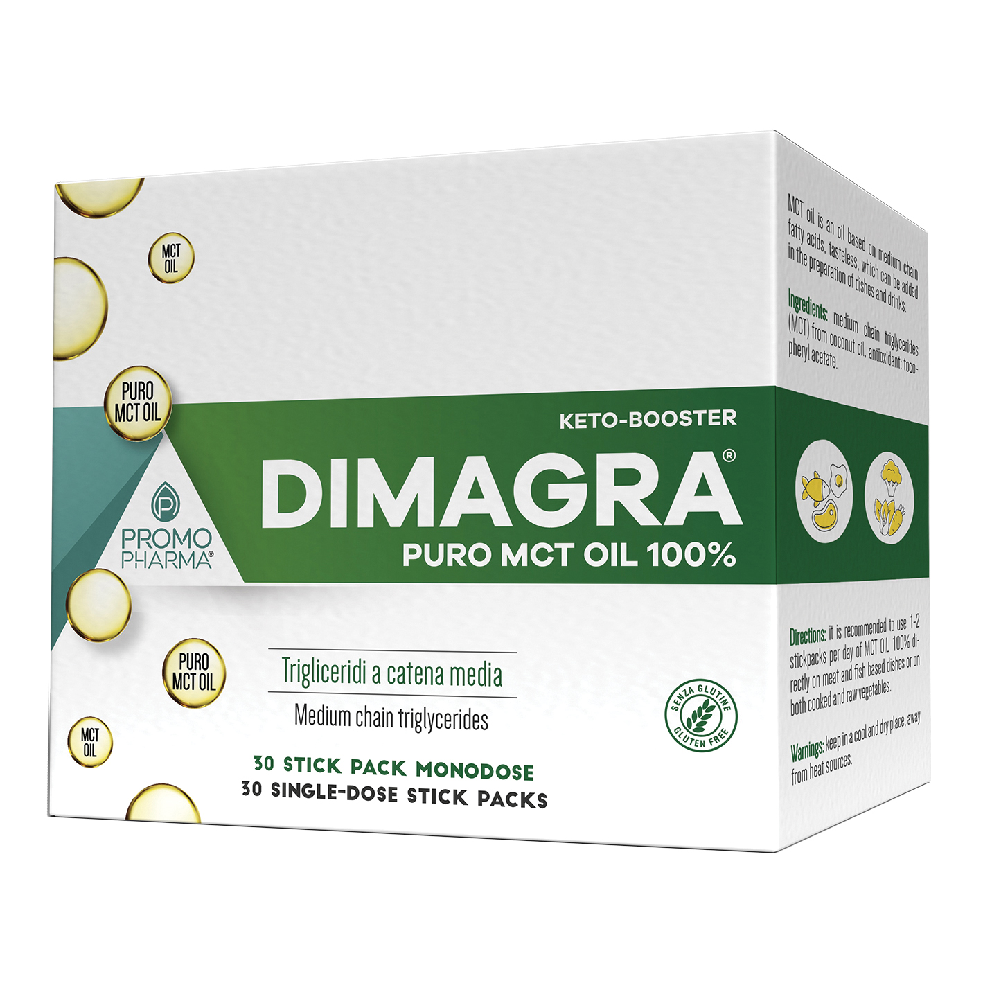Dimagra mct oil 100% 30 stick pack