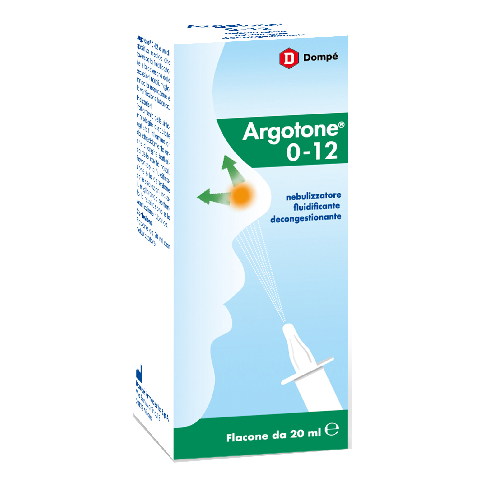 Argotone 0-12 spray nasale 20 ml