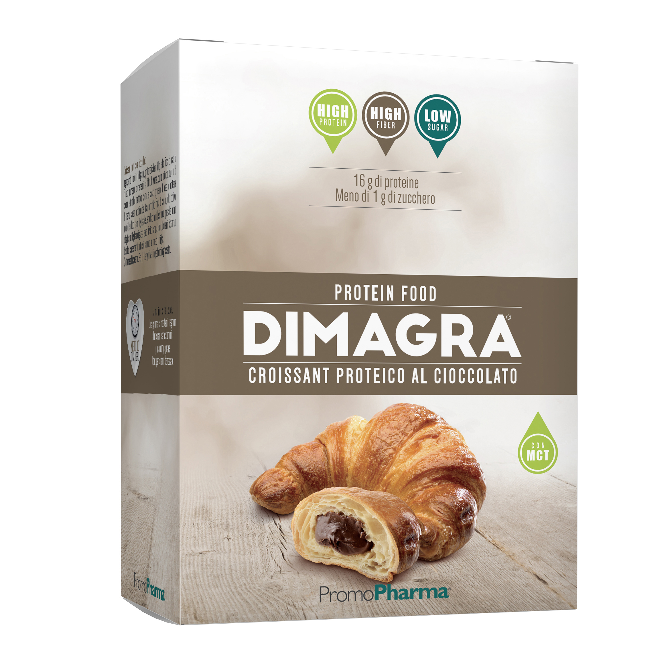 Dimagra croissant proteico cioccolato 195 g