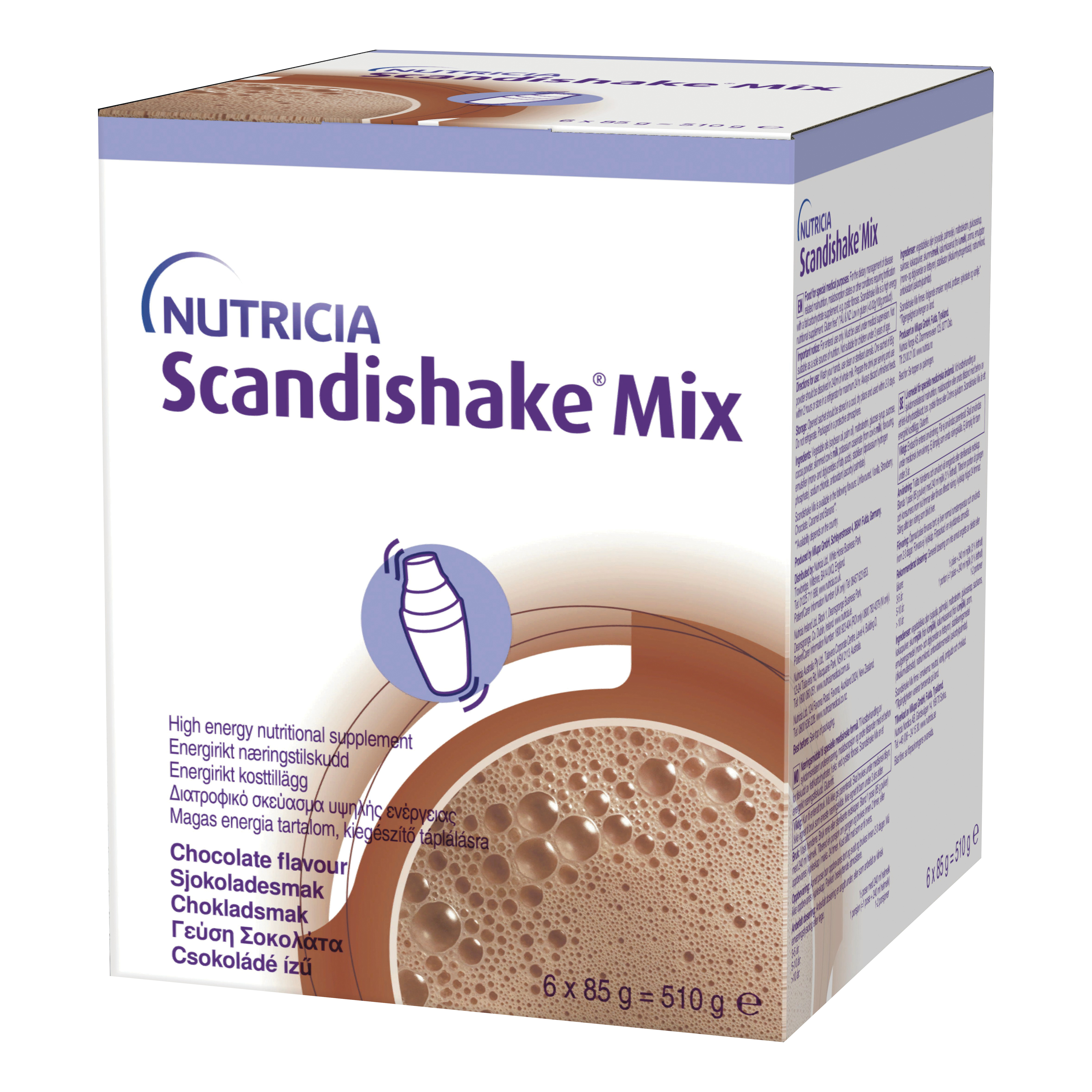 Scandishake cioccolato 6 bustine