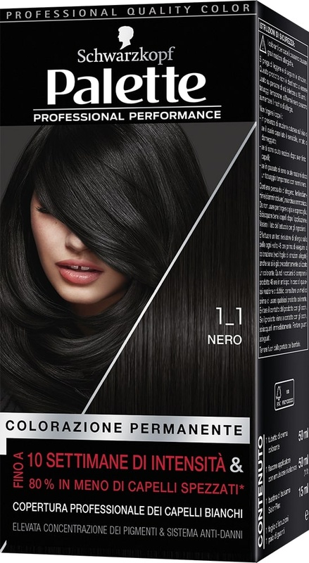 PALETTE - Colorazione permanente N.1-1 Nero