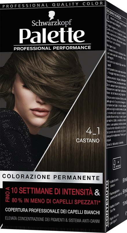 PALETTE - Colorazione permanente N.4-1 Castano