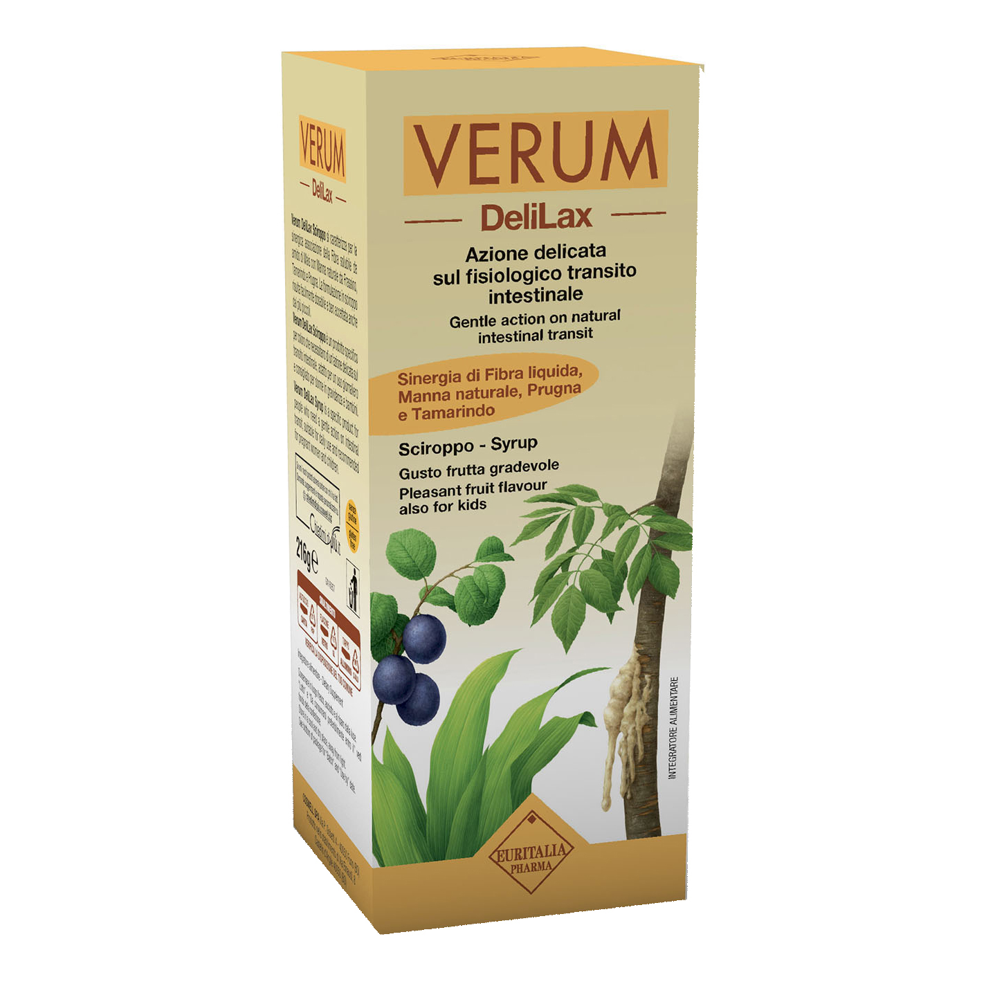 Verum delilax sciroppo 216 g