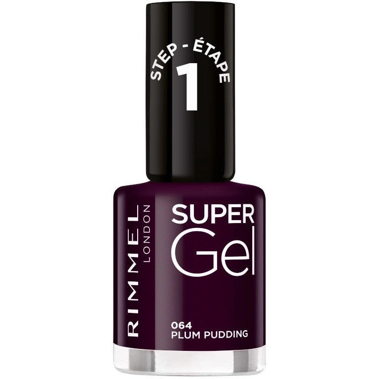 RIMMEL - Super Gel - Smalto N.064 Plum Pudding